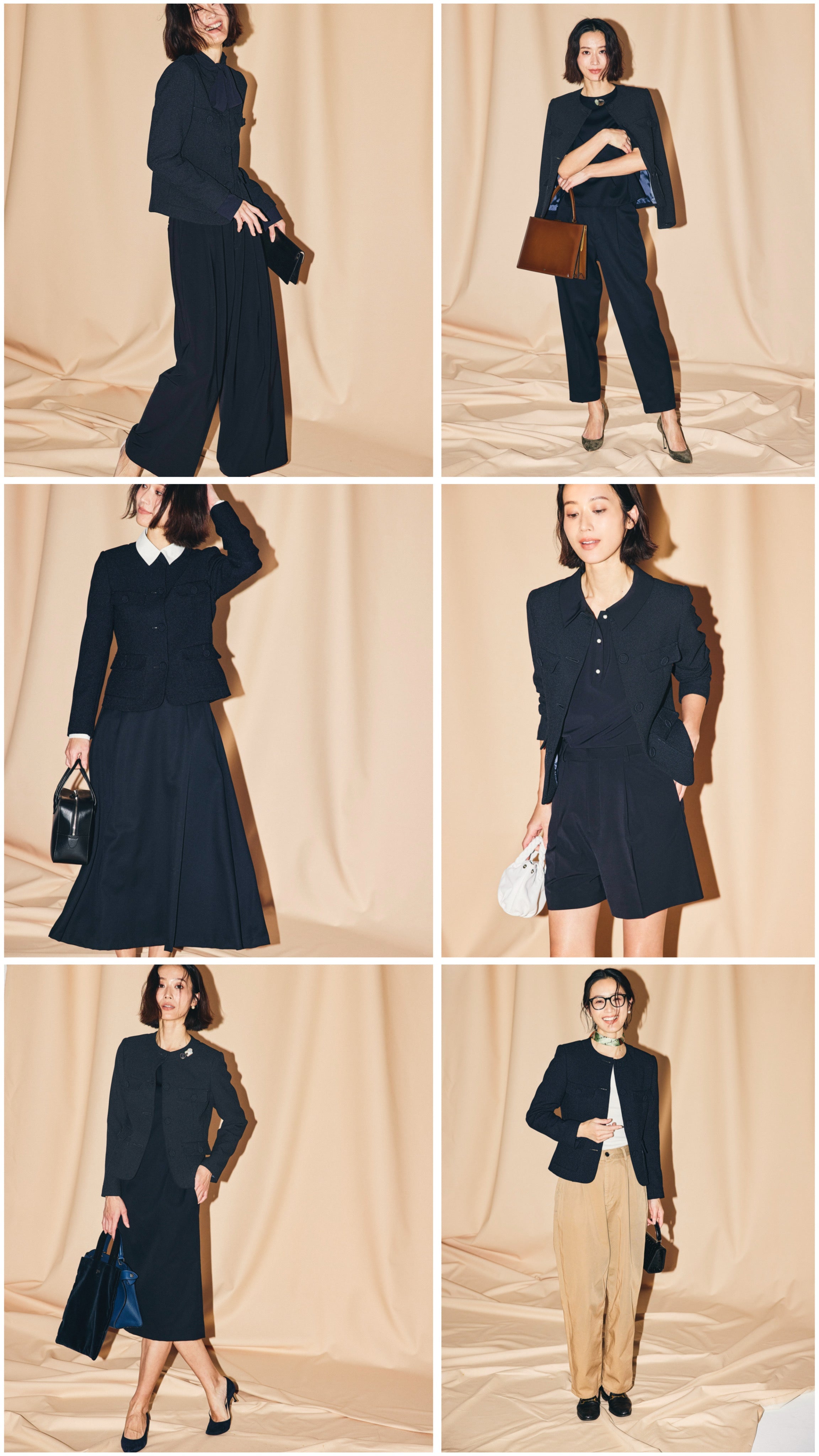 IVY I'M NAVY フレアトップス ceremony style with IVY I'M NAVY