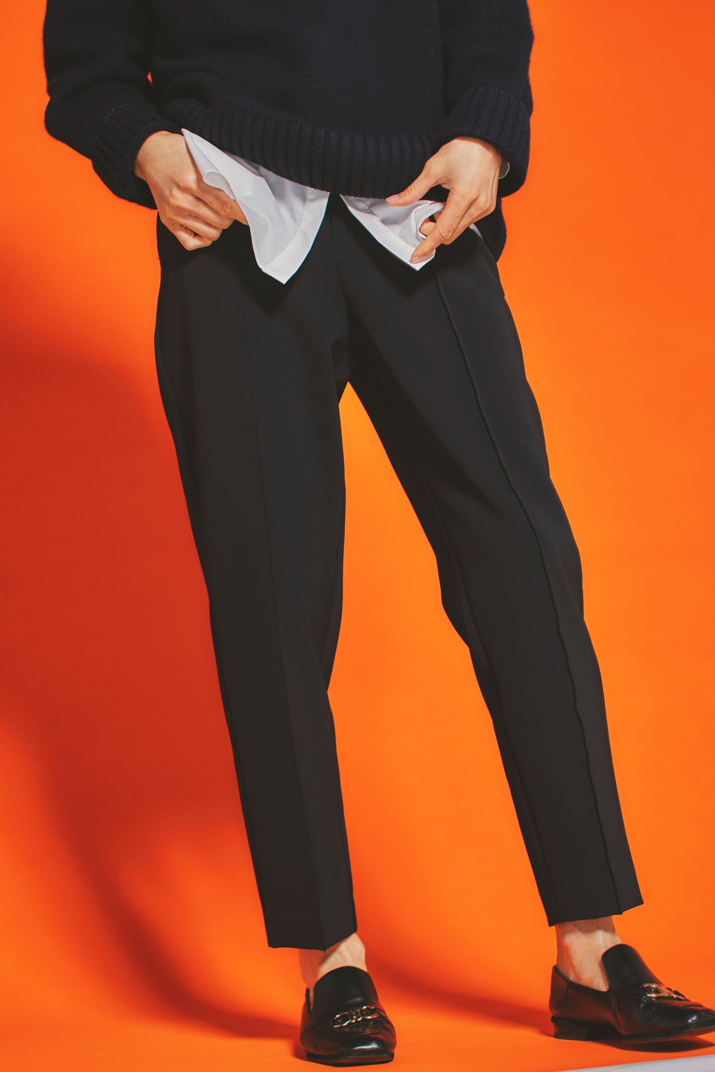 -sale- Center Seam Trousers
