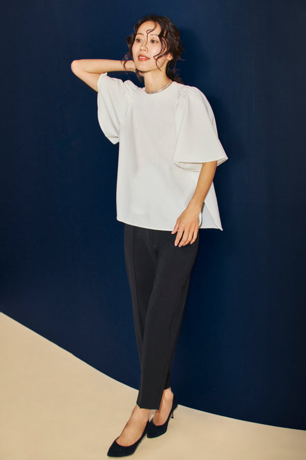 Ruffle Sleeve Tops