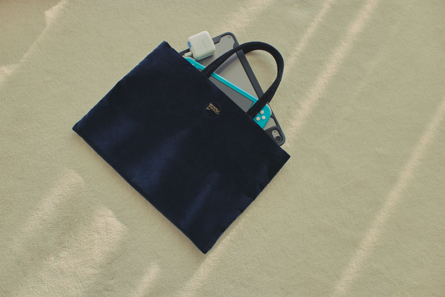 IVY × FEILLER　Velor Tote Bag