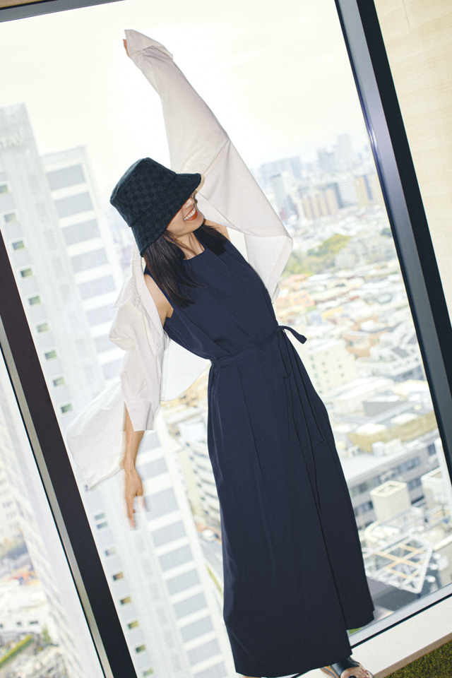 IVY×FEILER Block Check Baguette Hat