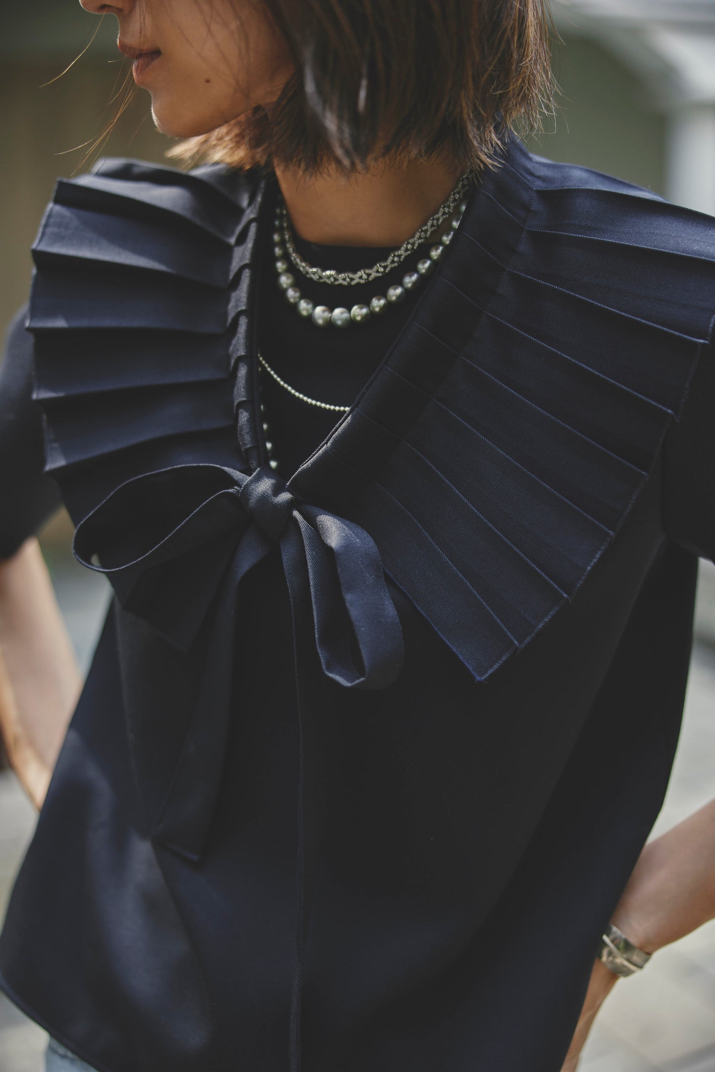 Pleats Belt
