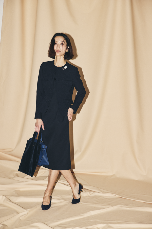 IVY×FEILER　Velour Tote Bag