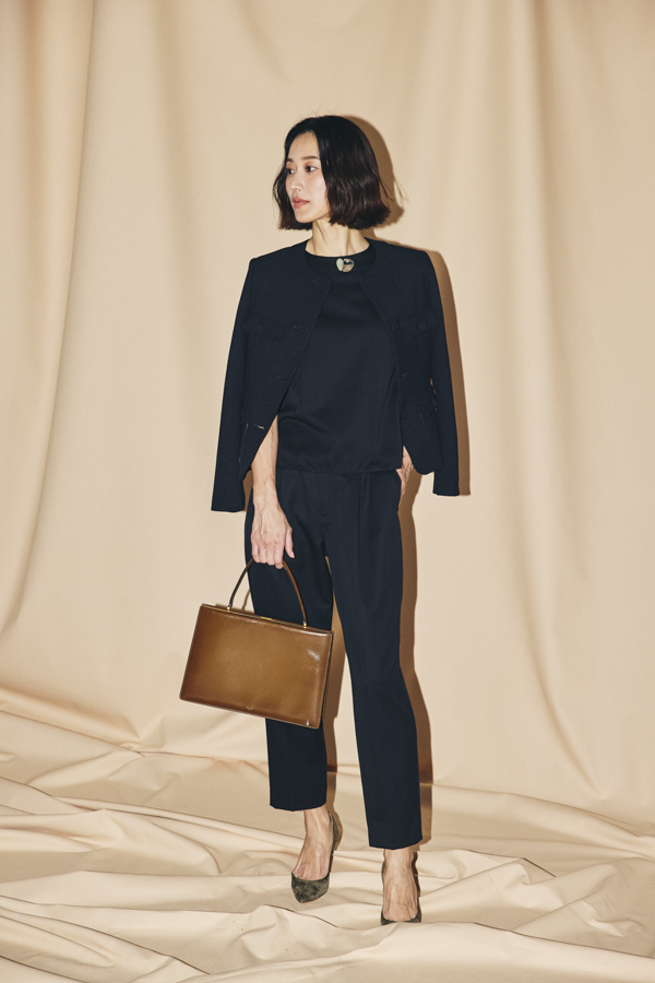 Pocketed Tweed Jacket