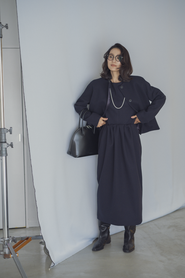 Melton Cropped Coat