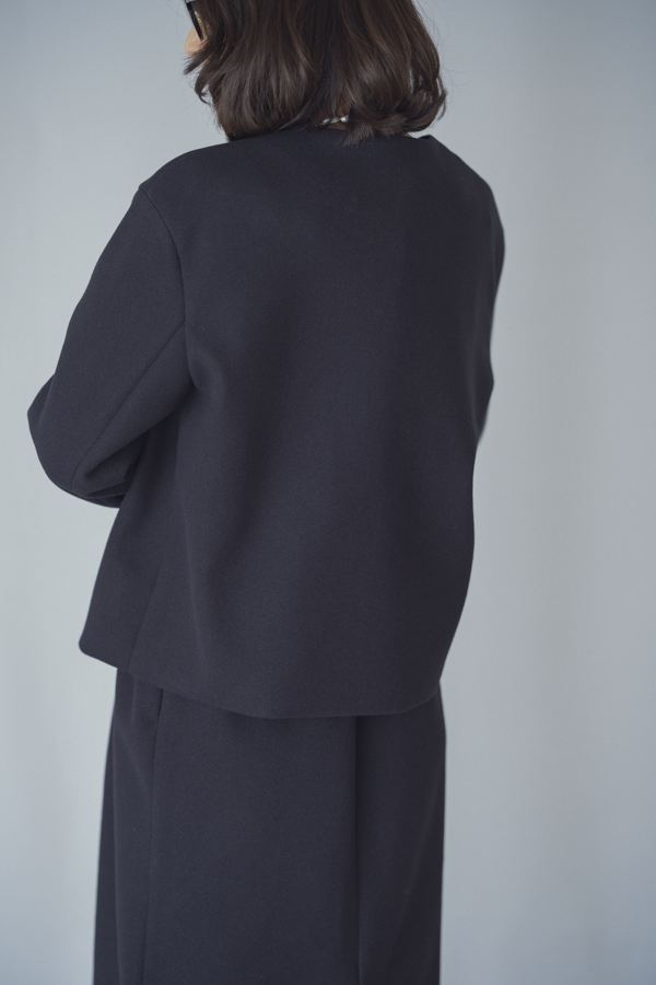 Melton Cropped Coat