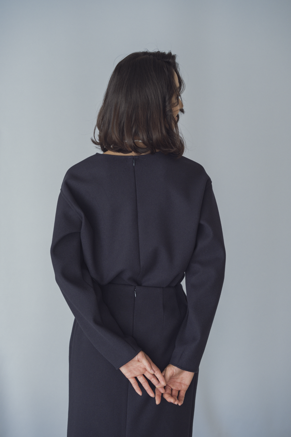 Melton Center-Stitch Pullover