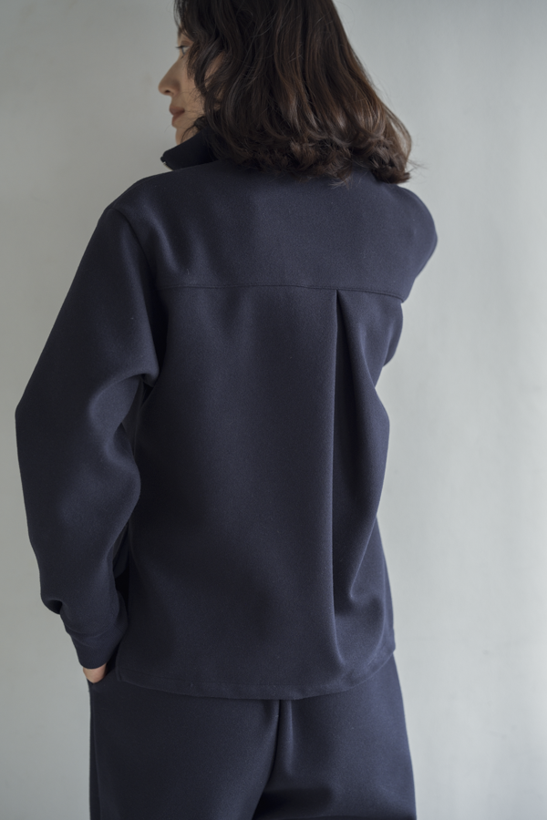 Melton Half-Zip Sweatshirt