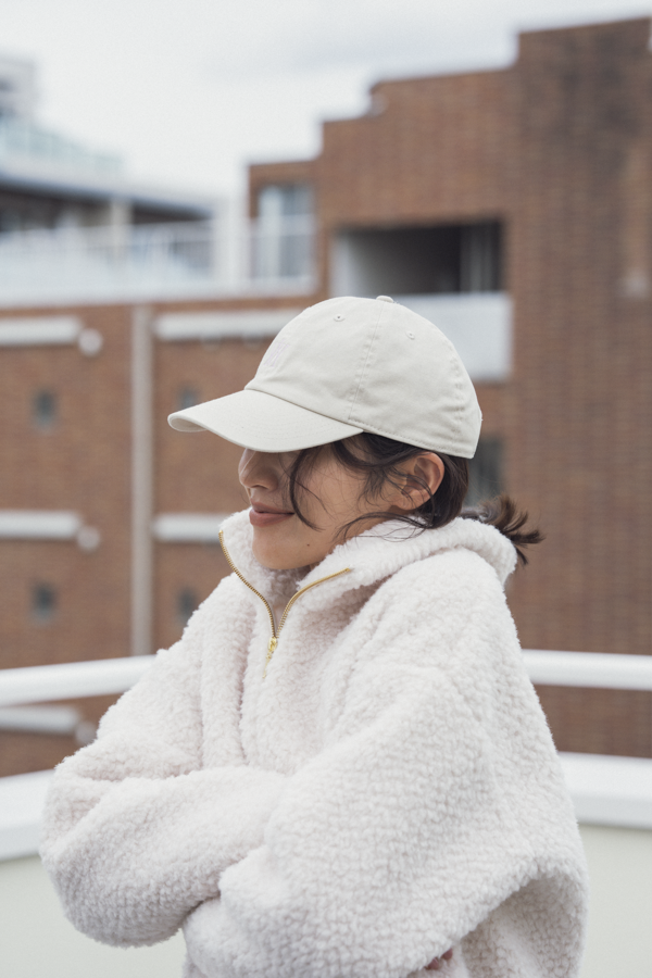 Half-Zip Teddy Pullover