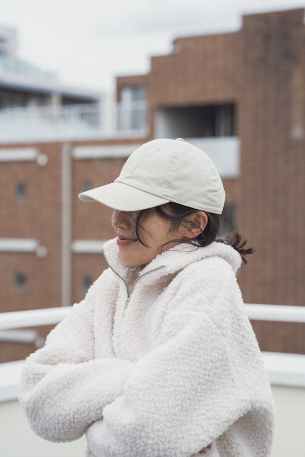 Half-Zip Teddy Pullover